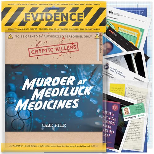 Murder at Mediluck Medicines