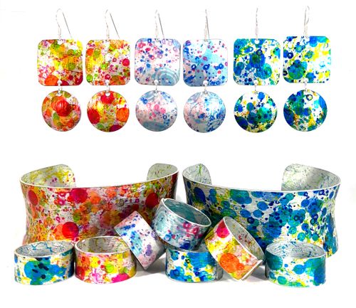 Bubble, Raindrop and Teal