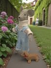 Cozy Mouse in Overalls Sewing Kit - Market Day!
