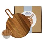 Pizza Board and Cutter Gift Set