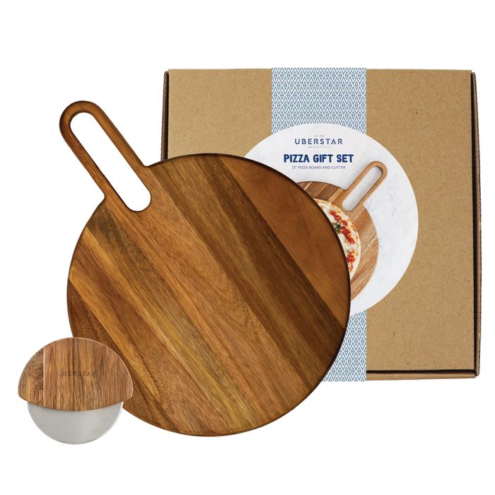 Pizza Board and Cutter Gift Set
