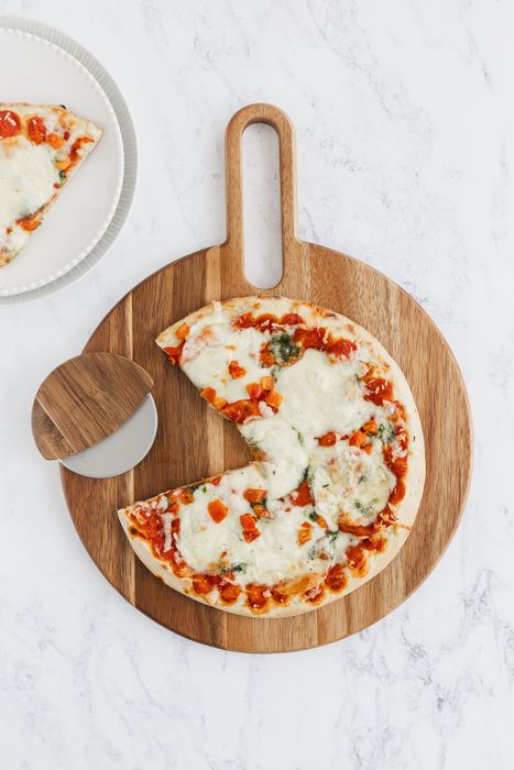 Pizza Board and Cutter Gift Set