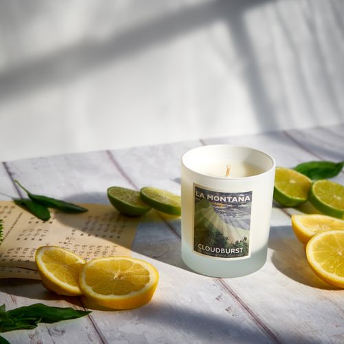 Cloudburst candle