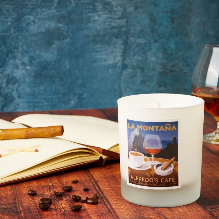 Alfredo’s Café candle
