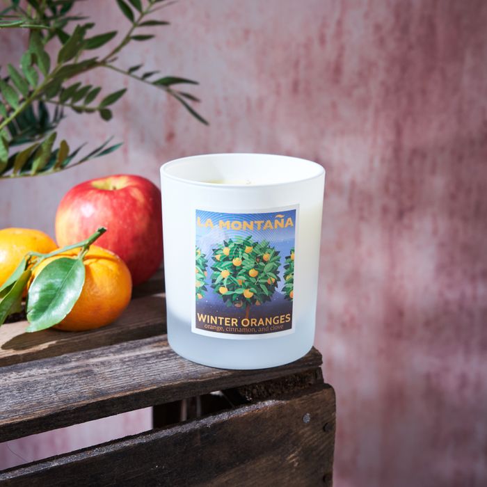 Winter Oranges candle