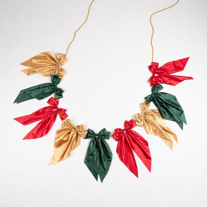 180cm Satin Bow Garland
