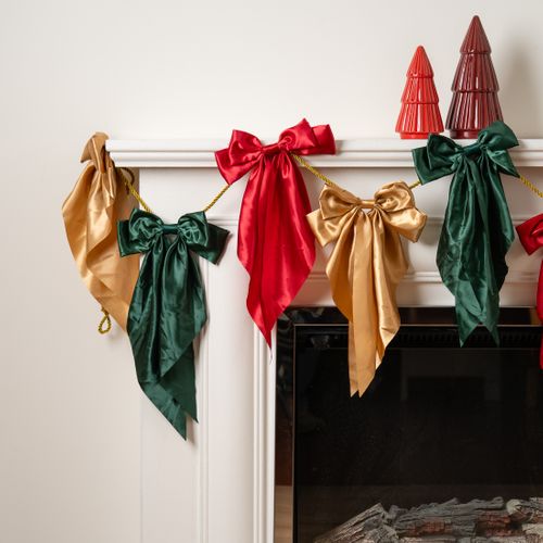 180cm Satin Bow Garland