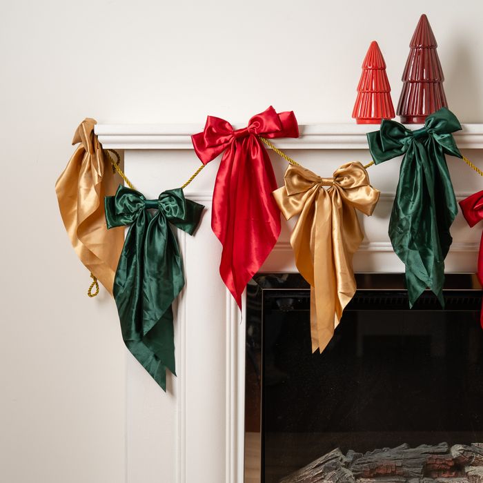 180cm Satin Bow Garland