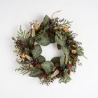 62cm Autumnal Wreath with Acorns & Toadstools