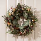 62cm Autumnal Wreath with Acorns & Toadstools