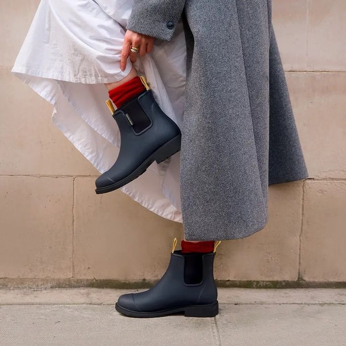 Bobbi Ankle Wellies // Midnight Blue
