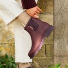 Bobbi Ankle Wellies // Dark Cherry
