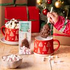 Christmas Santa Milk Hot Chocolate Spoon