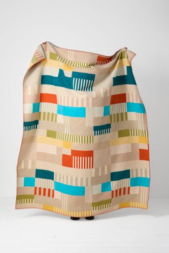 Northern Woven Static Large Recycled Cotton Blend Throw