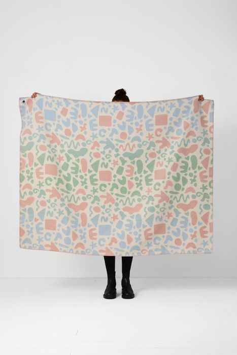 Northern Woven Toyland Standard Recycled Cotton Blend Throw