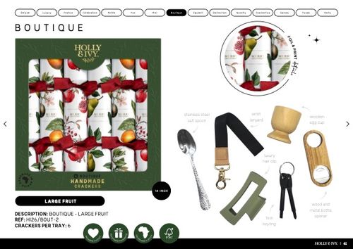 Boutique Christmas Crackers