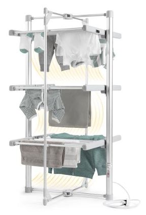 Heated Airer with 3 Tier