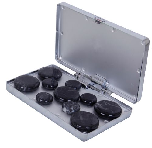 Hot Stone Warmer with Stone Set