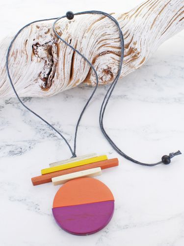 Statement Multicolour Pendant