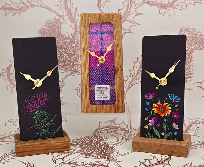 Harris Tweed Clocks