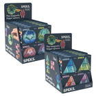 SPEKS - Geode Chrome Assorted 24 Case and Display - 6 of each colour