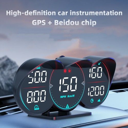 Vehicle GPS+Beidou HD Head Up Display LED Display