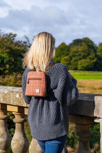 Harris Tweed Mini Backpack