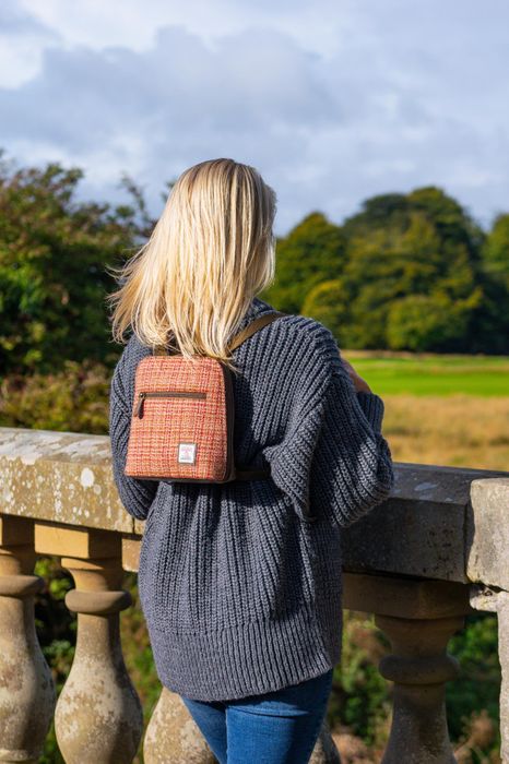 Harris Tweed Mini Backpack