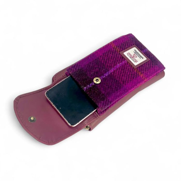 Harris Tweed Phone Purse Bag