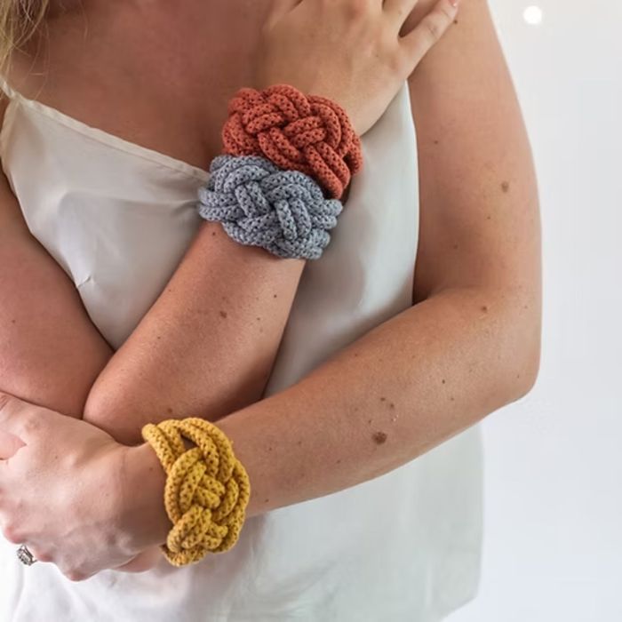 Lily Chunky One-Colour Rope Bracelet