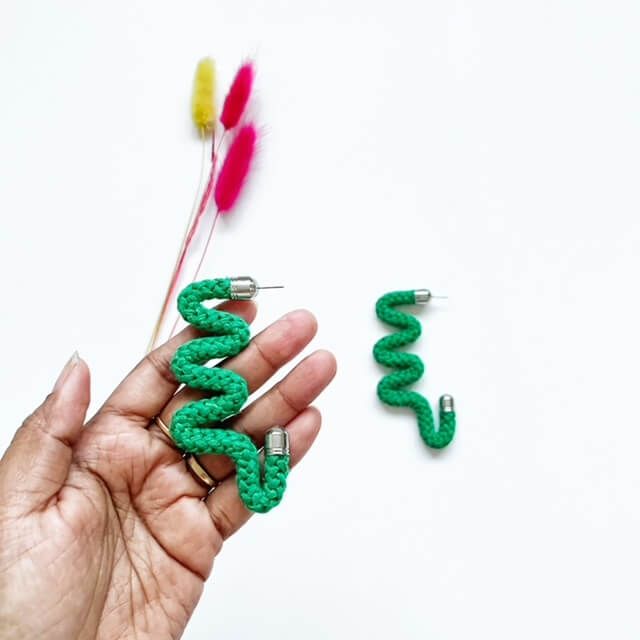 Tate Cotton Rope Earrings