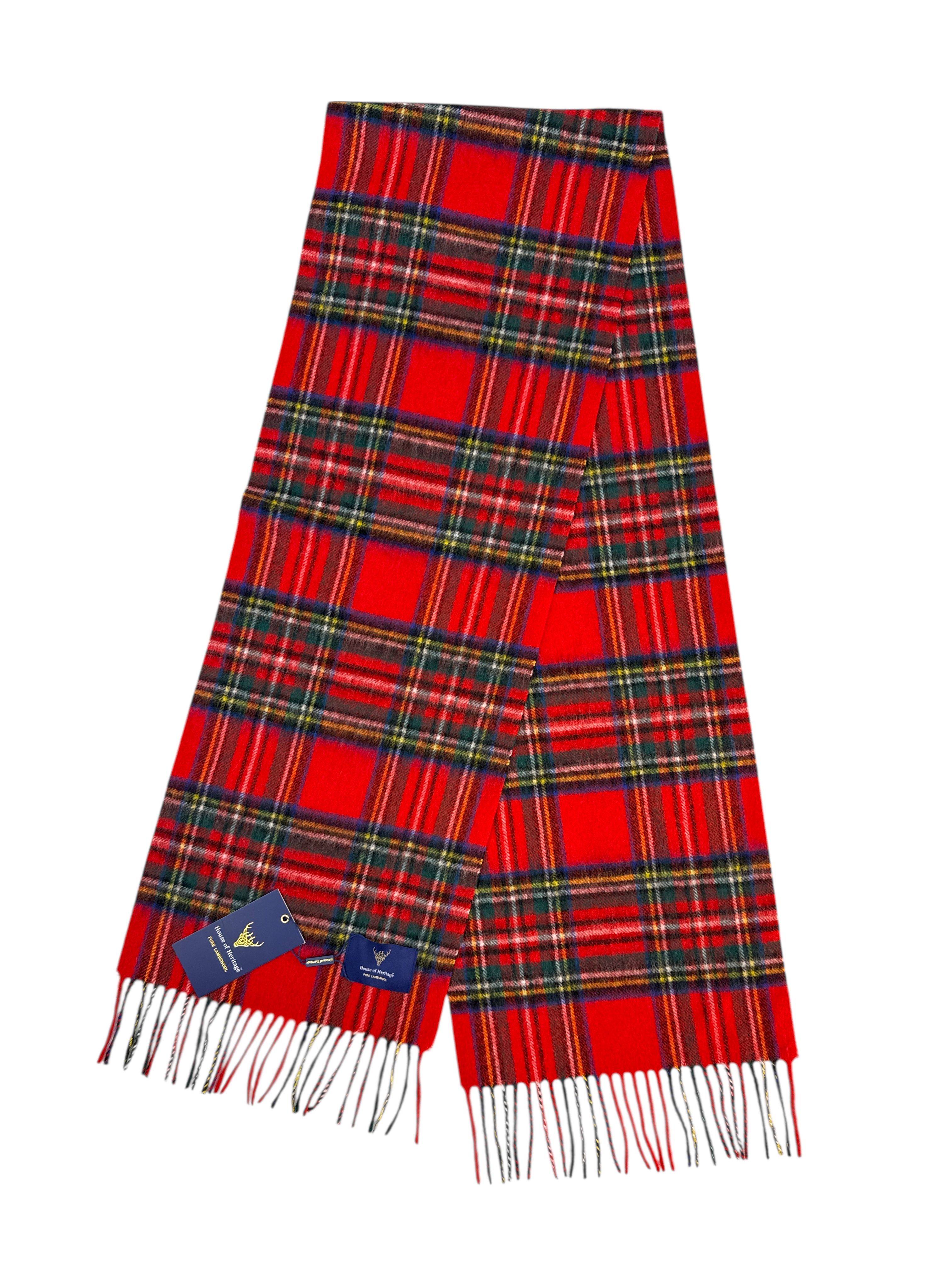 Pure Lambswool & Cashmere Scarves