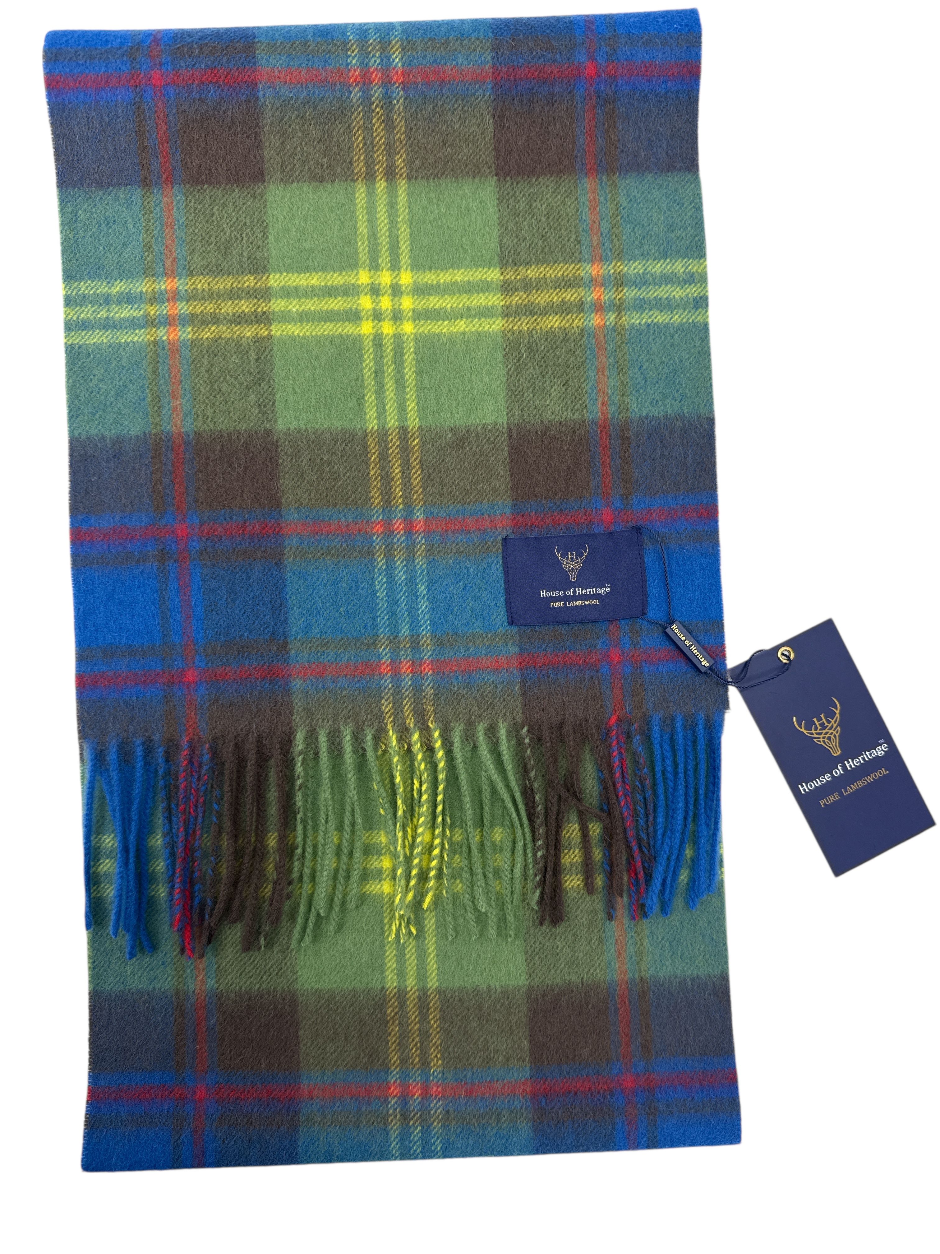 Pure Lambswool & Cashmere Scarves