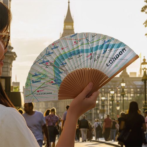London City Map Fan