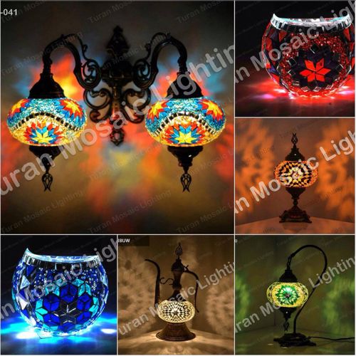 HANDCRAFTED MOSAIC TURKISH & MORROCAN MOSAIC LAMPS
