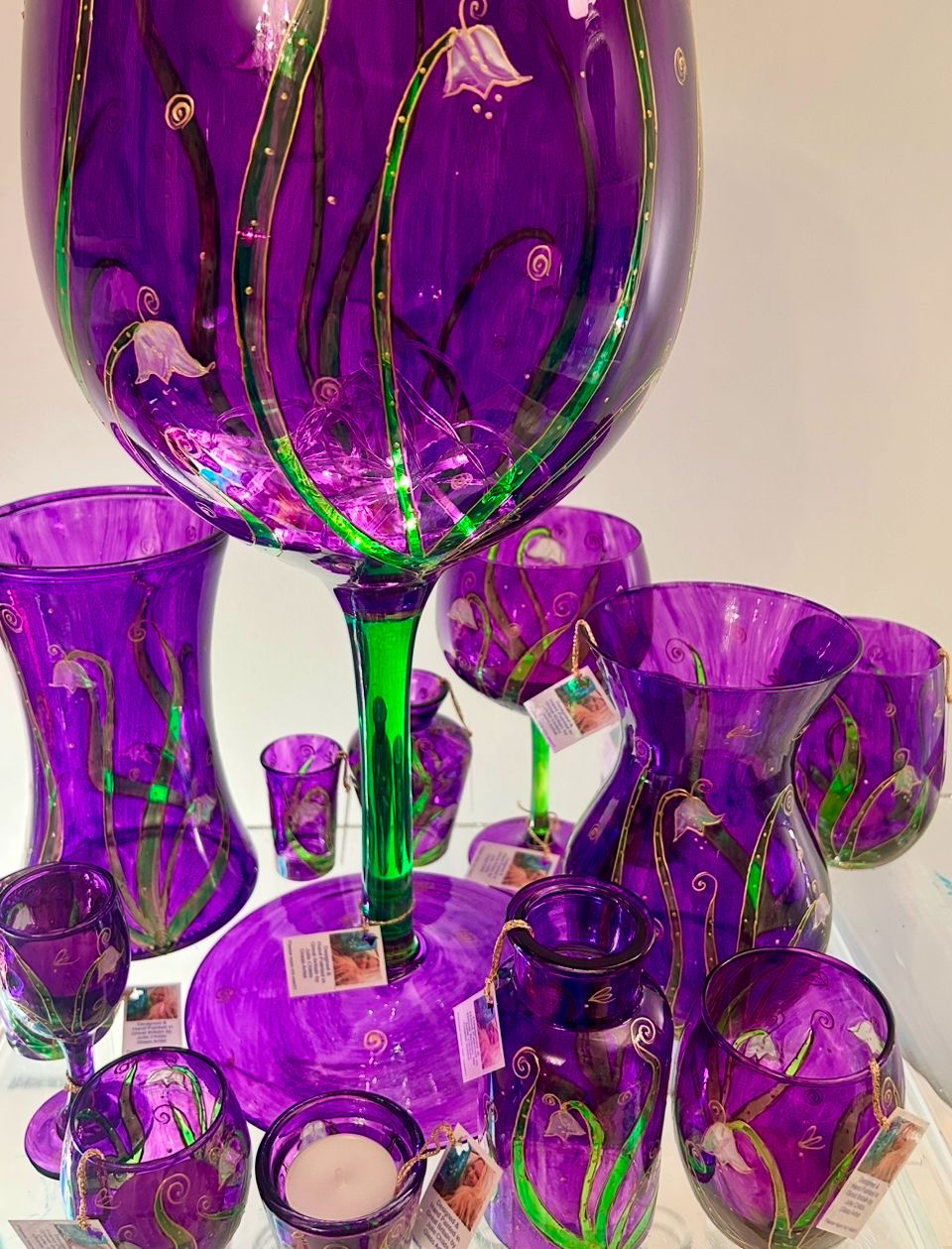 Purple Whitebells Design