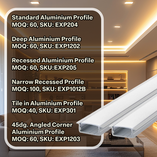 ecolux England Aluminium Profiles