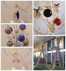 inside hand-painted glass baubles