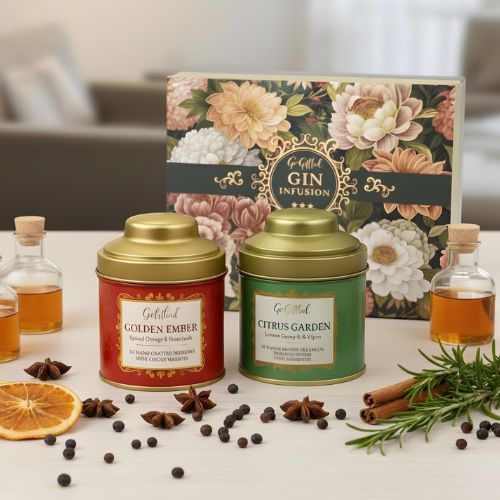 Botanical Infusion Gift Boxes – Natural Drink Blends for Cocktails & G&Ts