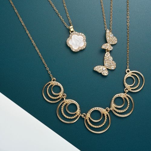 Gold Necklace Group - Gift Boxed Jewellery