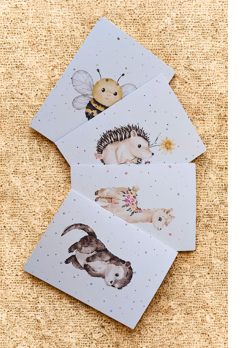 Greetings Card - Pack of 4