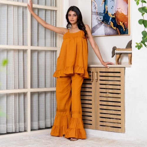 Dusk Flour Glam Co ord Set