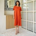 Clay Charm Summer Dress