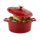 Cast iron 20cm(2.6L) covered casserole