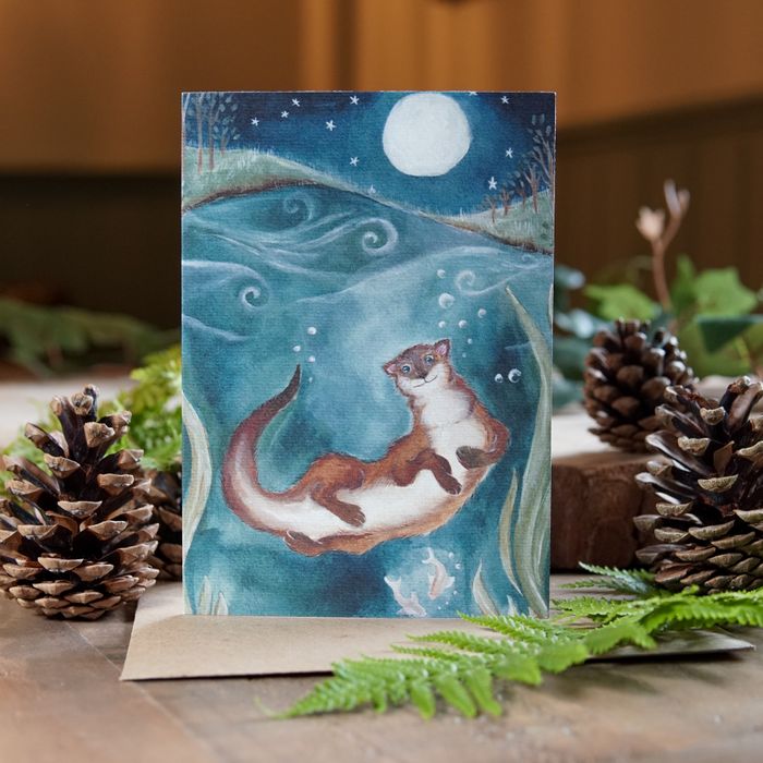 Riverdance Otter | Birthday | Blank