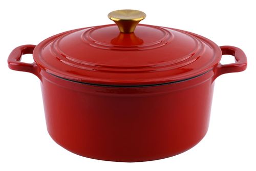 Cast iron 24cm(4.5L) covered casserole