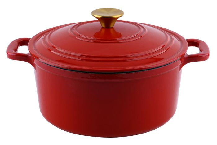 Cast iron 24cm(4.5L) covered casserole