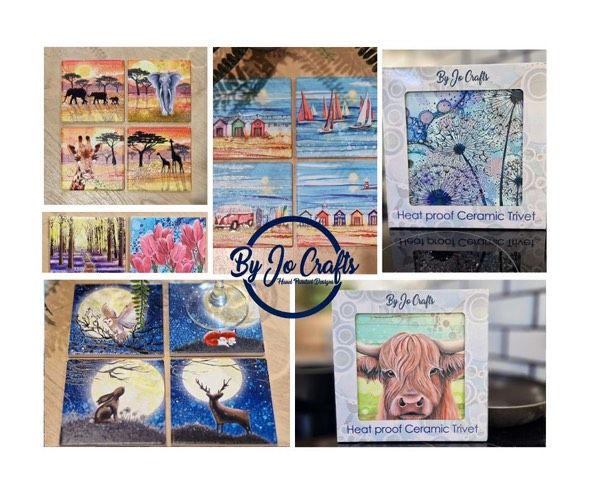 Coaster & Trivet Spinner Package