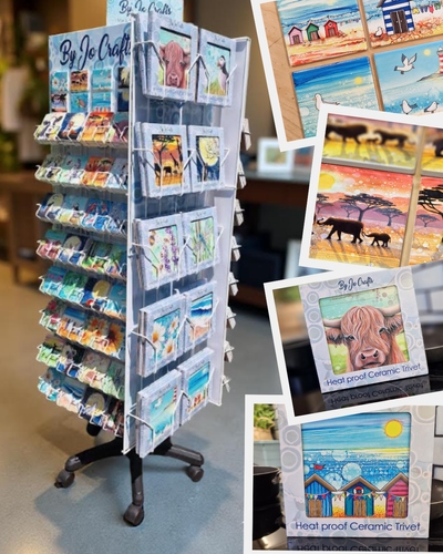 Coaster & Trivet Spinner Package