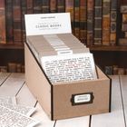 Classic Books Greeting Card Library